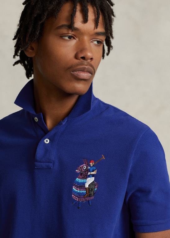 arv royal unisexpolo ralph lauren x fortnite poloshirt Z426B1222