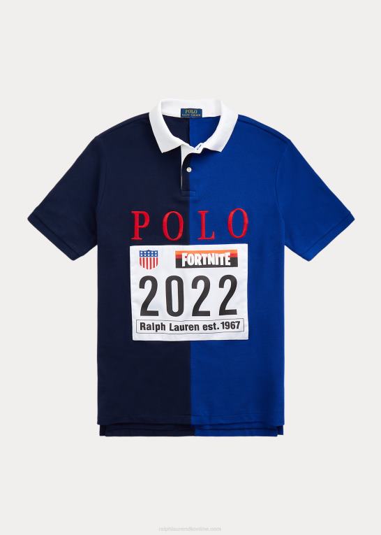 cruise navy multi unisexpolo ralph lauren x fortnite poloshirt Z426B1227