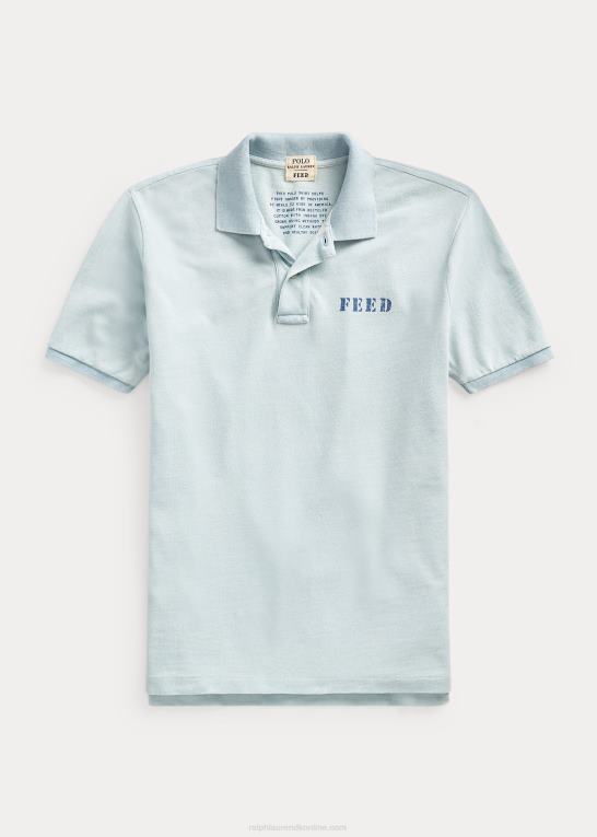 let indigo unisex Ralph Lauren polo x feed poloshirt Z426B1143