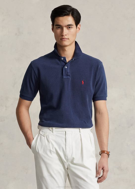 newport flåde unisex Ralph Lauren original pasform mesh poloshirt Z426B3403