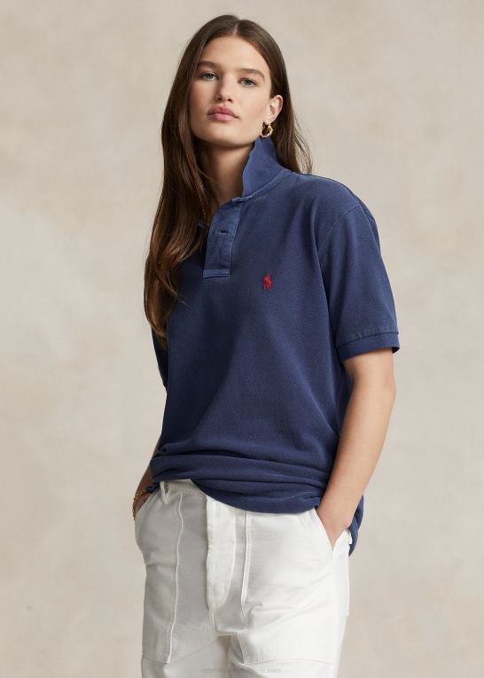newport flåde unisex Ralph Lauren original pasform mesh poloshirt Z426B3403