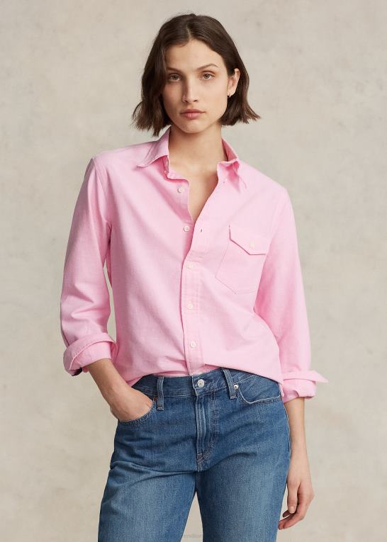 ny rose unisex Ralph Lauren custom fit oxford skjorte Z426B936
