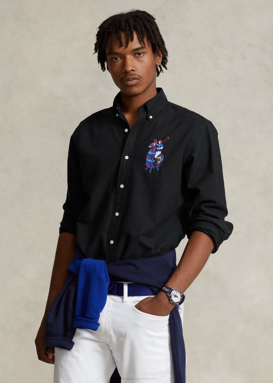 sort unisexpolo ralph lauren x fortnite skjorte Z426B1072