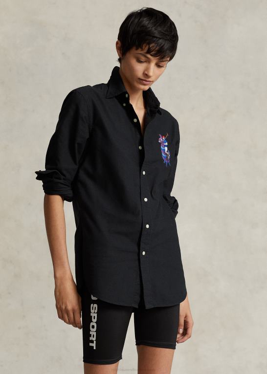 sort unisexpolo ralph lauren x fortnite skjorte Z426B1072