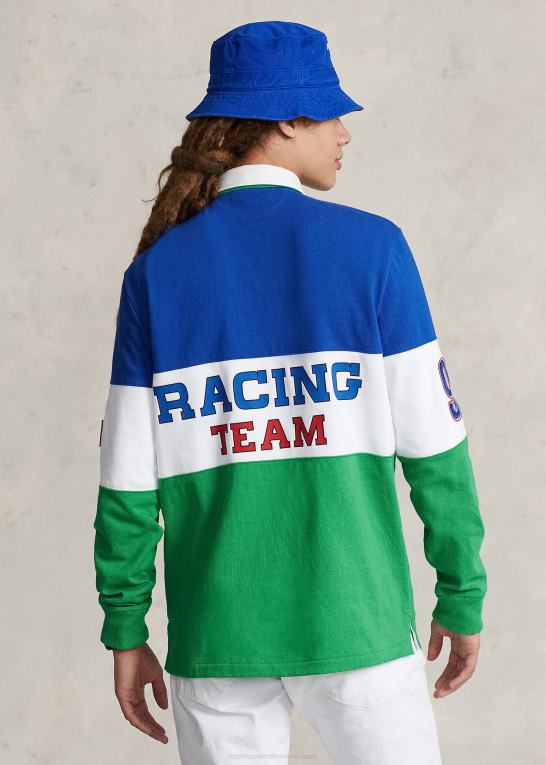 stamme multi unisex Ralph Lauren klassisk pasform polo sport rugby skjorte Z426B1166