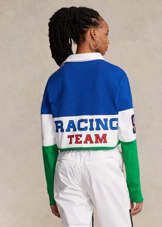 stamme multi unisex Ralph Lauren klassisk pasform polo sport rugby skjorte Z426B1166