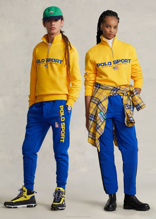 gul storm unisex Ralph Lauren polo sport fleece sweatshirt Z426B895