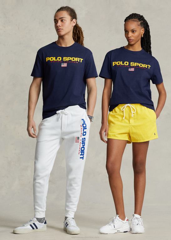 krydstogtflåde unisex Ralph Lauren klassisk pasform polo sport jersey t-shirt Z426B3413