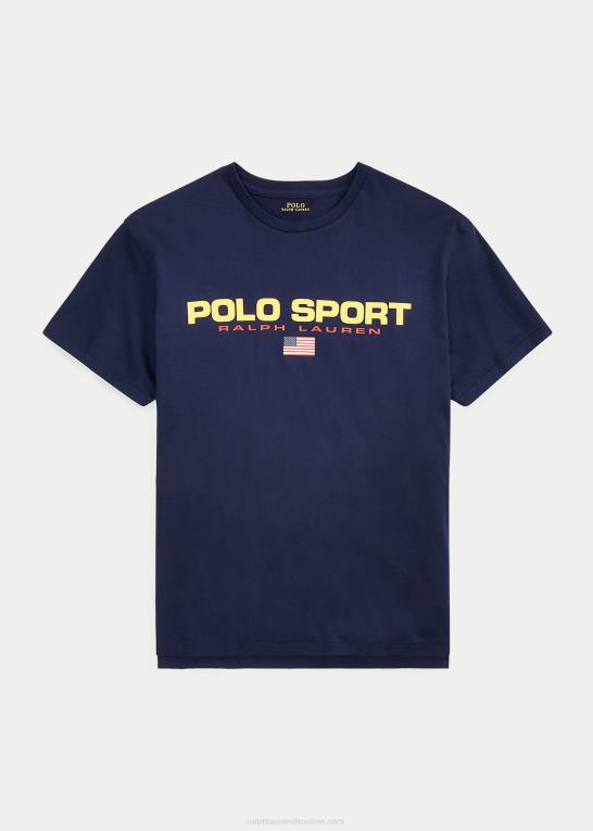 krydstogtflåde unisex Ralph Lauren klassisk pasform polo sport jersey t-shirt Z426B3413