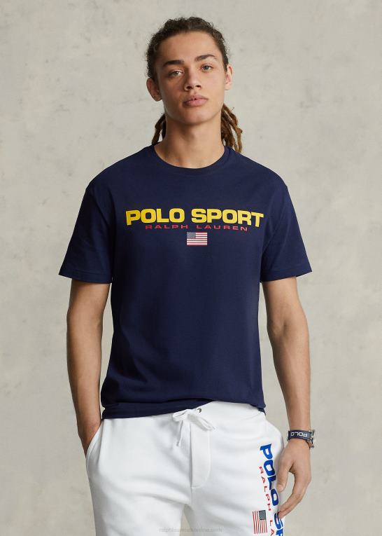 krydstogtflåde unisex Ralph Lauren klassisk pasform polo sport jersey t-shirt Z426B3413