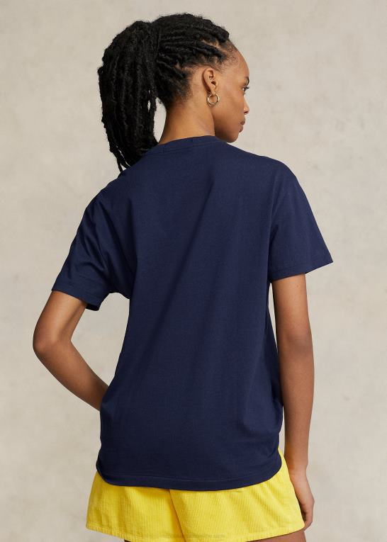 krydstogtflåde unisex Ralph Lauren klassisk pasform polo sport jersey t-shirt Z426B3413