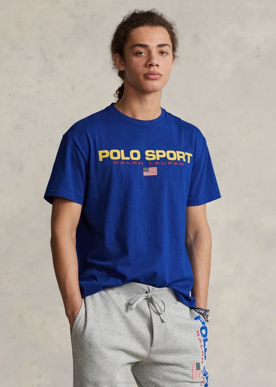 safir stjerne unisex Ralph Lauren klassisk pasform polo sport jersey t-shirt Z426B3415