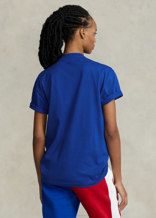 safir stjerne unisex Ralph Lauren klassisk pasform polo sport jersey t-shirt Z426B3415