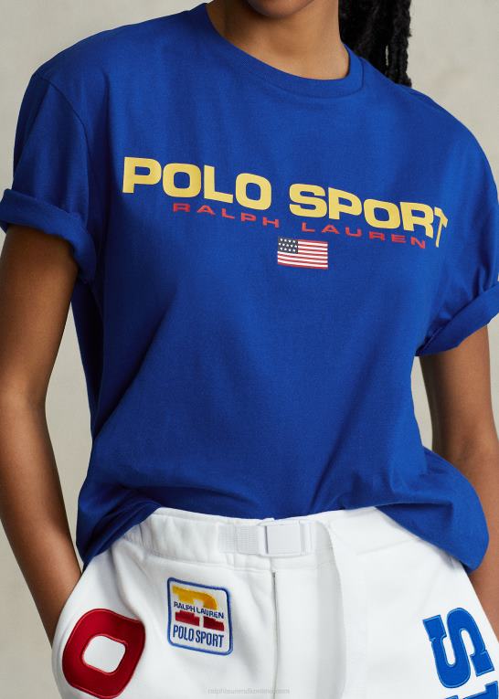 safir stjerne unisex Ralph Lauren klassisk pasform polo sport jersey t-shirt Z426B3415