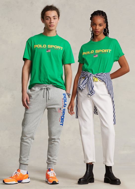 stilk unisex Ralph Lauren klassisk pasform polo sport jersey t-shirt Z426B3416