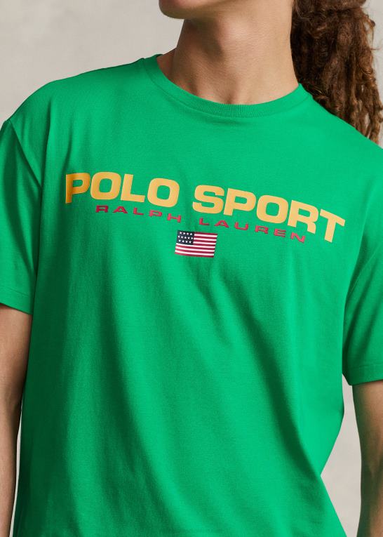 stilk unisex Ralph Lauren klassisk pasform polo sport jersey t-shirt Z426B3416