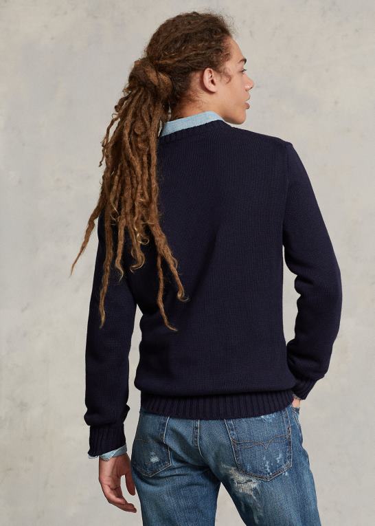 flåde unisex Ralph Lauren den ikoniske flagsweater Z426B3428