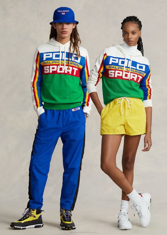 multi combo unisex Ralph Lauren polo sport hættetrøje i bomuld Z426B3419