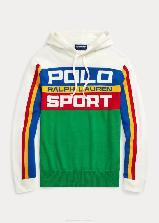 multi combo unisex Ralph Lauren polo sport hættetrøje i bomuld Z426B3419