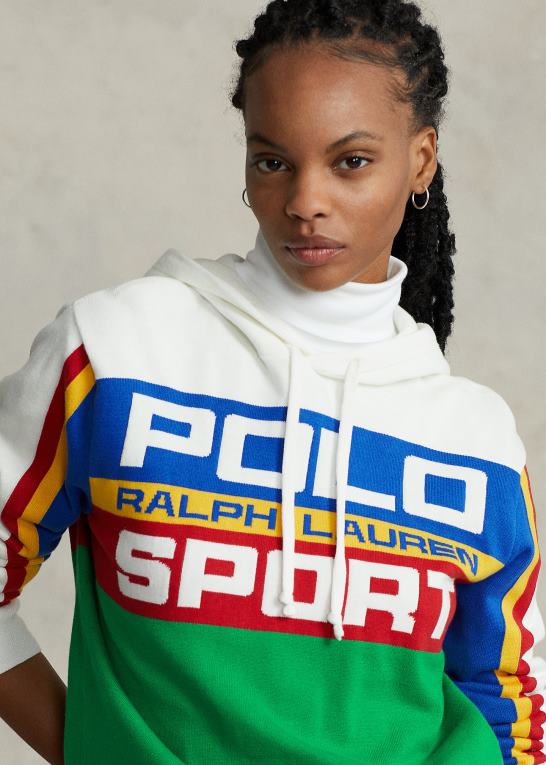 multi combo unisex Ralph Lauren polo sport hættetrøje i bomuld Z426B3419